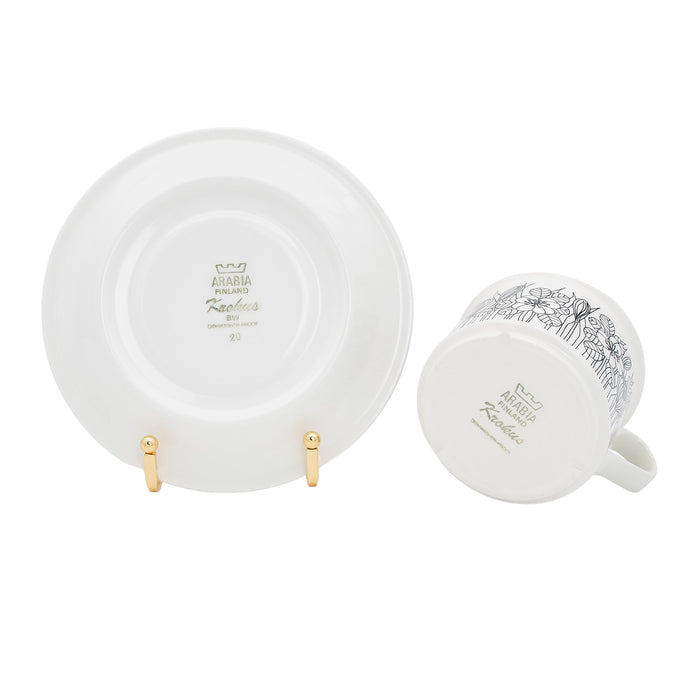 Arabia Krokus Tea Cup, vintage Cup & Soucer Arabia