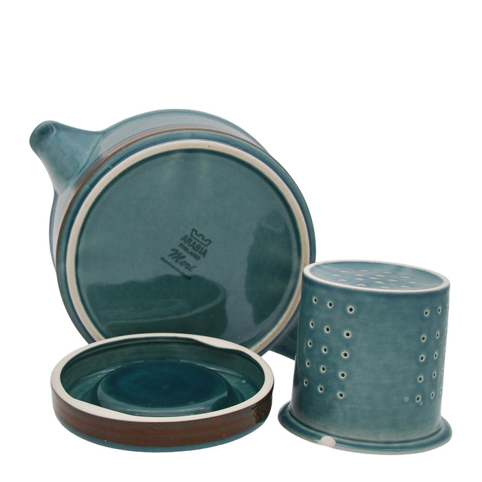 Arabia Meri Teapot, vintage tea pot Arabia