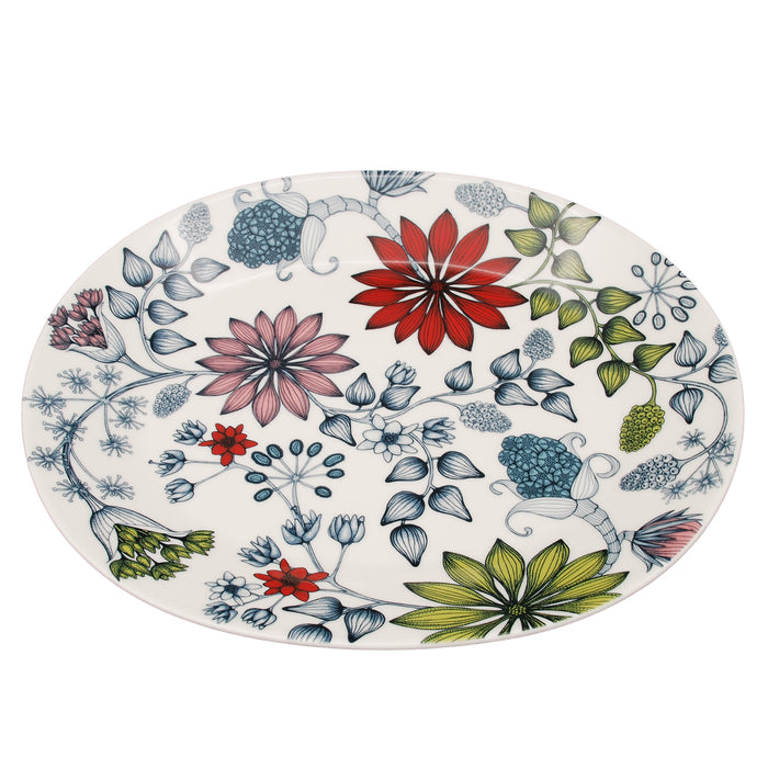 Arabia Runo Platter Summer Ray Platter Arabia