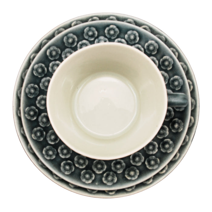 J.H. Quistgaard Azur Tea Cup Trio, vintage Cup, Soucer & plate Quistgaard