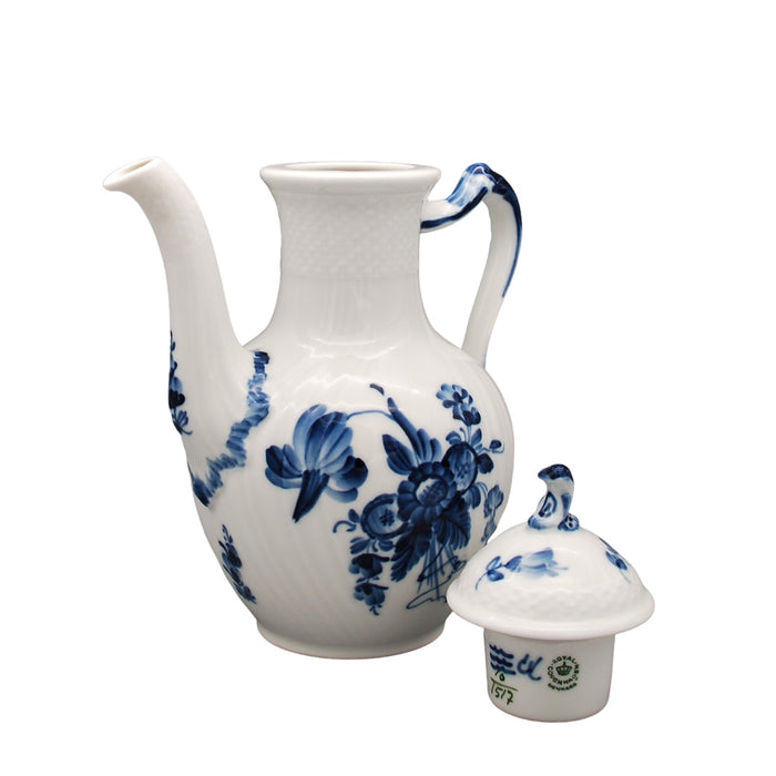 Royal Copenhagen Blue Flower Coffee Pot Design 1517, vintage Coffee pot Royal Copenhagen