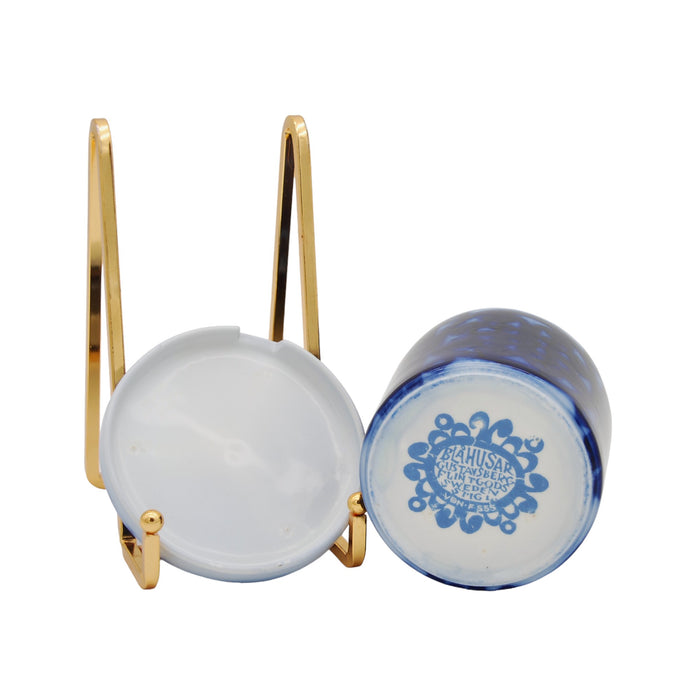 Gustavsberg Blå Husar Sugar Bowl, vintage sugar bowl Gustavsberg