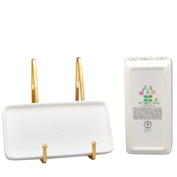 Gustavsberg Linnea Butter Dish, vintage butter dish Gustavsberg