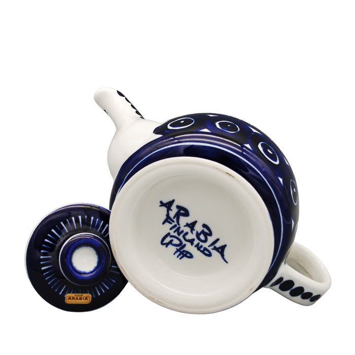 Arabia Valencia Teapot, vintage teapot Arabia