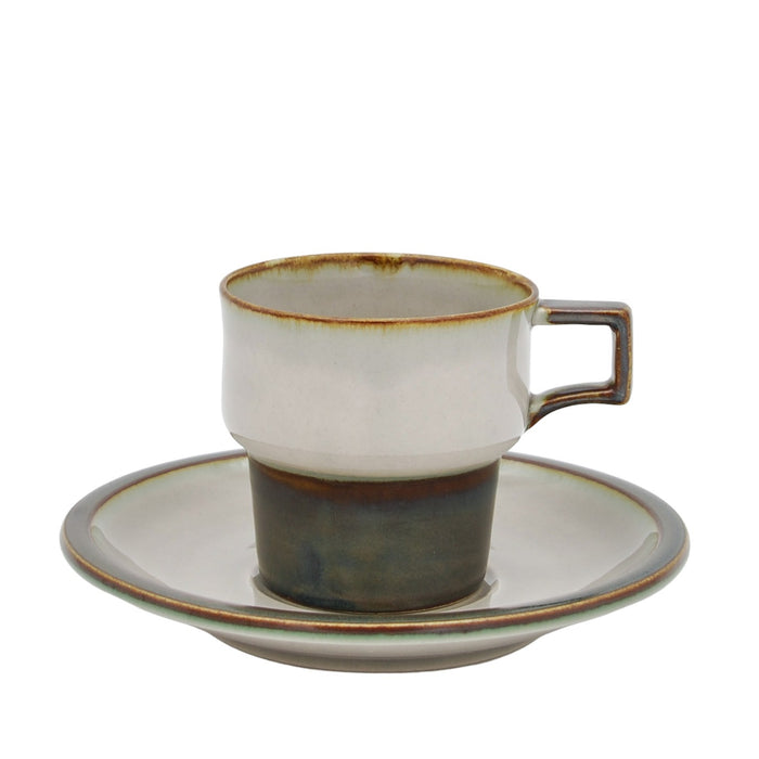 J.H. Quistgaard Tema Coffee Cup, vintage Cup, Soucer & plate Quistgaard   